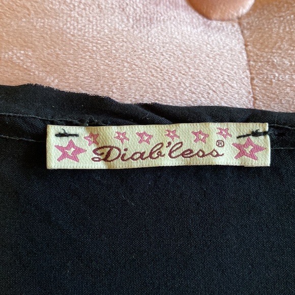 Diab'less 🖤 Sexy, black long sleeve - Picture 2 of 5